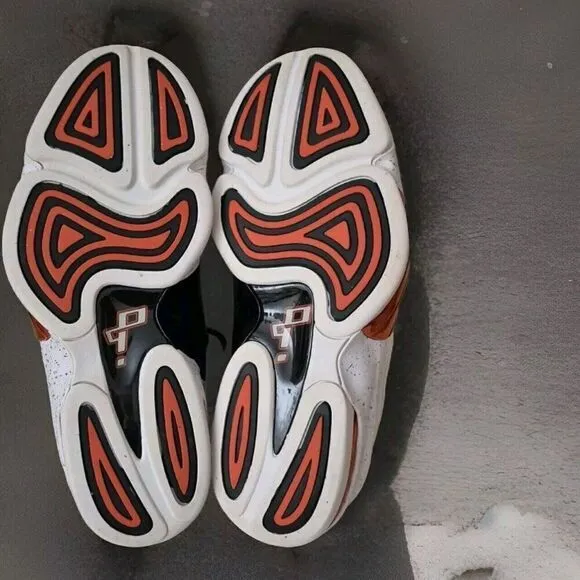 Nike Air Pippen 6 &quot;White 2015&quot; Athletic Basketball Shoes Men's Size 8