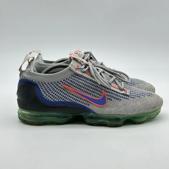 Nike Air VaporMax 2021 Flyknit Wolf Gray Mens Size 11 Athletic Shoes DQ3974-001