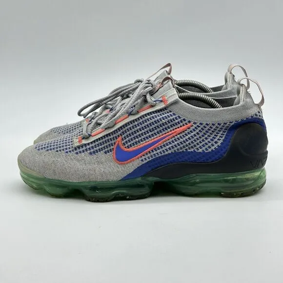 Nike Air VaporMax 2021 Flyknit Wolf Gray Mens Size 11 Athletic Shoes DQ3974-001