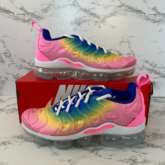 Nike Air Vapormax Plus Bubblegum Pink Athletic Shoes FJ4550-606 Women's Size 7.5