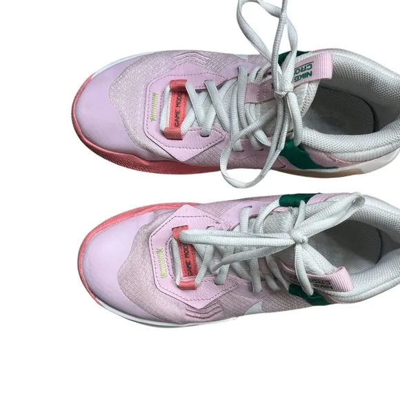 Nike Air Zoom Crossover GSBig Kids'/Youth Basketball Shoes 5.5Y Pink Gaze DC5216