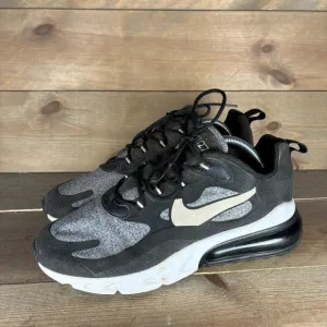 nike airmax 270 react mens size 10 shoes black athletic running sneakers