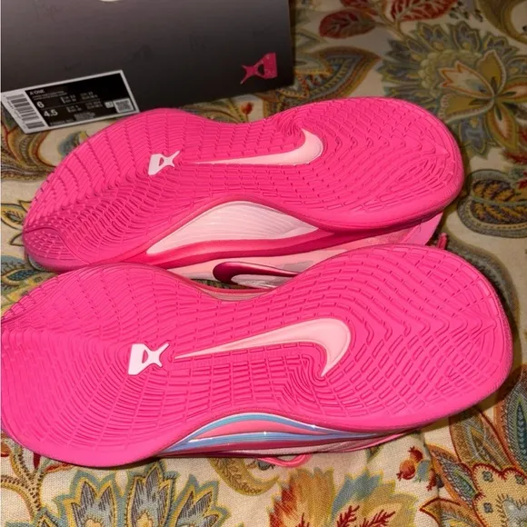 Nike A’ja One Pink Aura Athletic Shoes Size 6 NIB