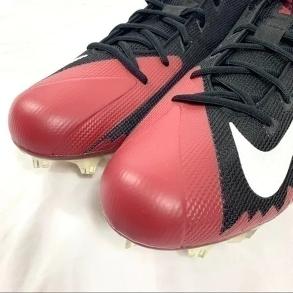Nike Alfa Cleat Red Black shoes Men size 17
