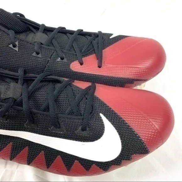 Nike Alfa Cleat Red Black shoes Men size 17