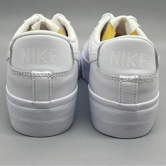 Nike Blazer Low Platform Shoes Women’s Triple White Brand New