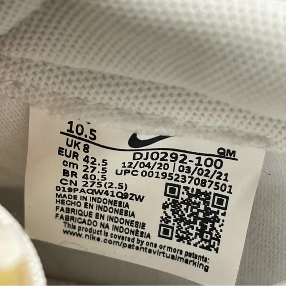 Nike Blazer Low Platform Shoes Women’s Triple White Brand New
