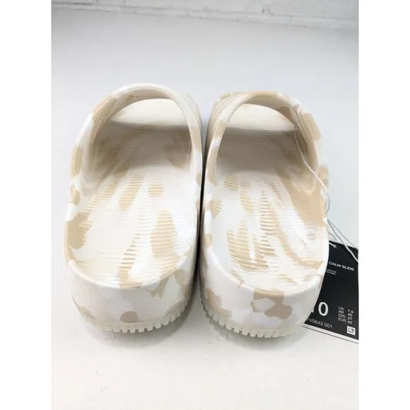 Nike Calm SE Slide Sandals - Phantom Marble - 10W 9M