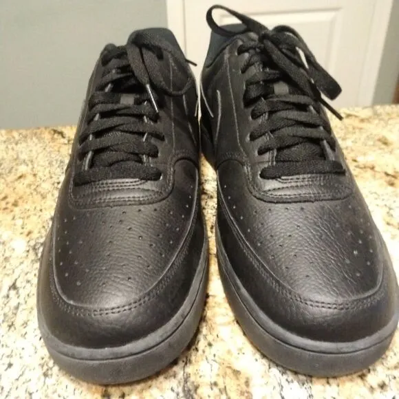 Nike COURT VISION LOW Men's Black CD5463-002 Athletic Sneaker Shoes Sz 12