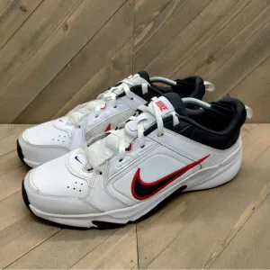 Nike Defy All‎ Day Training Sneakers Mens Size 14 White Red Black Athletic Shoes