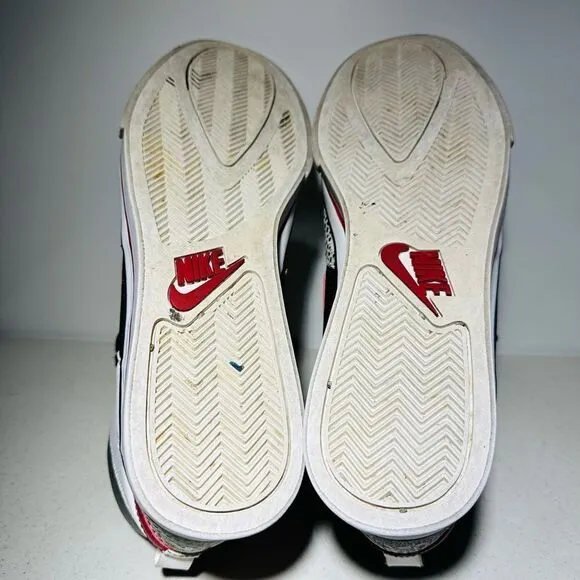 Nike Delta Force High Men's Size 11 US Athletic Shoes White Black Red 370424-161