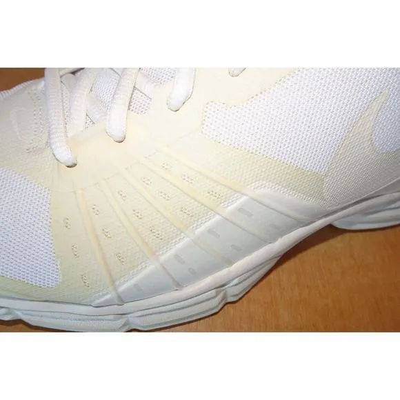 Nike Dual Fusion TR 5 White Mens Athletic Shoes