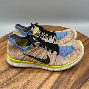 Nike Free RN Flyknit Shoes Womens Size 7 Running Comfort Walking Trainer Gym