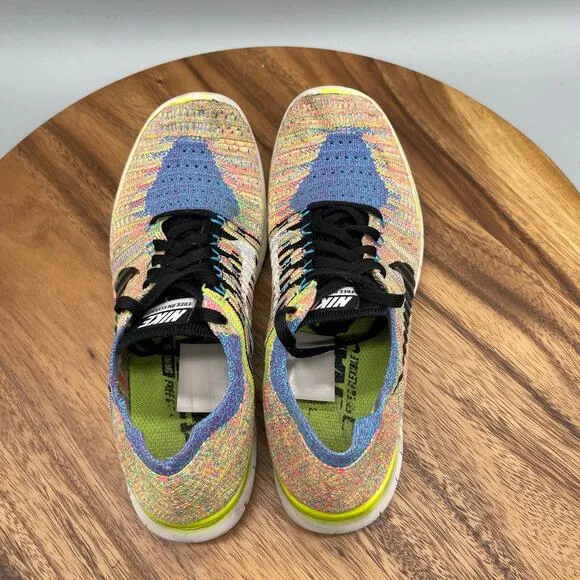 Nike Free RN Flyknit Shoes Womens Size 7 Running Comfort Walking Trainer Gym