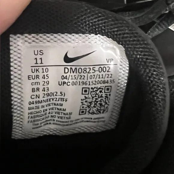 Nike Giannis Immortality 2 holographic swish Black Athletic Sneakers