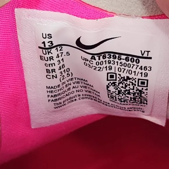 NIKE Joyride Men's Hyper Pink CC3 Setter Neo Pink Athletic Trainer Shoes