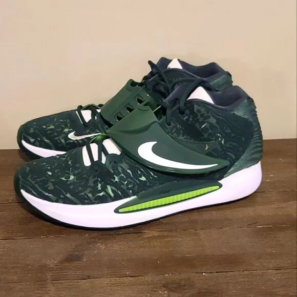 Nike KD TB Promo Fir Green Team Sneakers Kevin Durant DM5040 301 Size 16.5 New