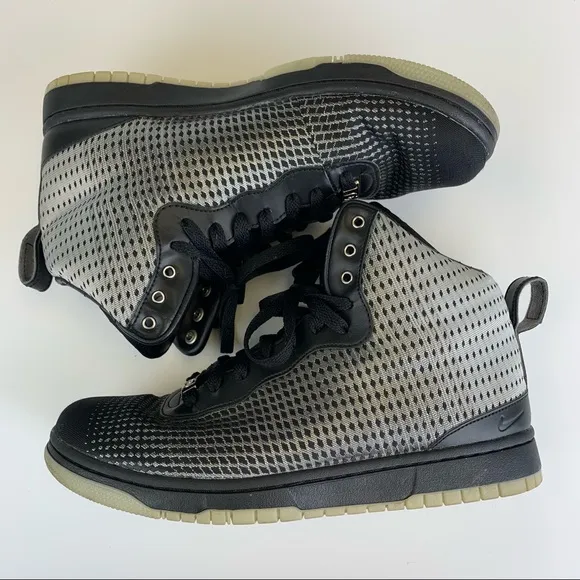 Nike KD Vlll 8 NSW Lifestyle Mens Sz 8.5 Silver Black Athletic Shoes 749637-004