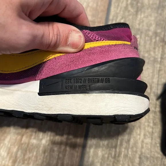 Nike Kids Fuchsia Waffle One‎ Athletic Shoes
