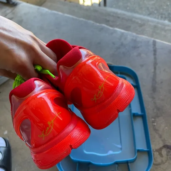 Nike Kids Red Athletic Shoes