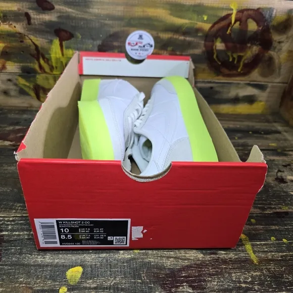 Nike Killshot 2 CC Womens Size 10 Men's Size 8.5 White Athletic Shoes HV0944 100
