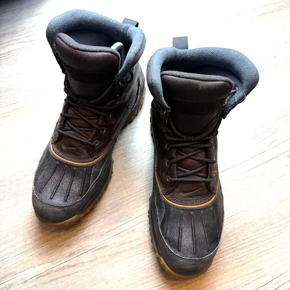 Nike Kynwood Men's 8.5 US 42 EU Duck Boots Shoes Black Outdoors Hiking Gorpcore