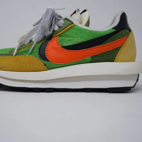 Nike LD Waffle Sacai Green Sneakers Size 5.5