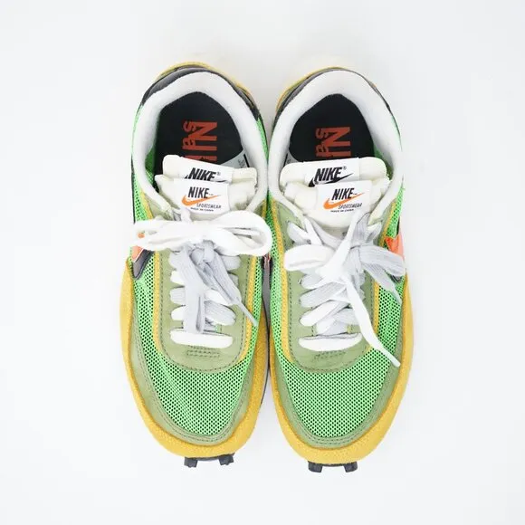 Nike LD Waffle Sacai Green Sneakers Size 5.5