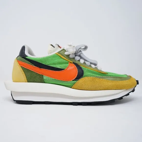 Nike LD Waffle Sacai Green Sneakers Size 5.5