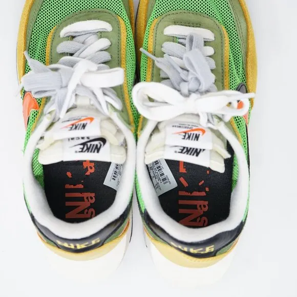Nike LD Waffle Sacai Green Sneakers Size 5.5