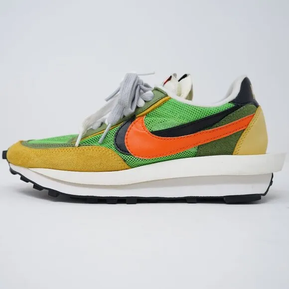 Nike LD Waffle Sacai Green Sneakers Size 5.5