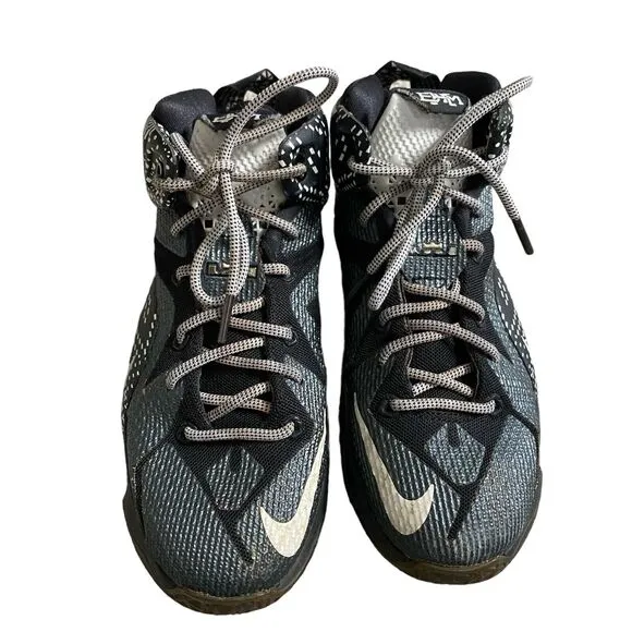 Nike LeBron 12 Black History Month 2015 Athletic Shoes Kids 4Y EU 36