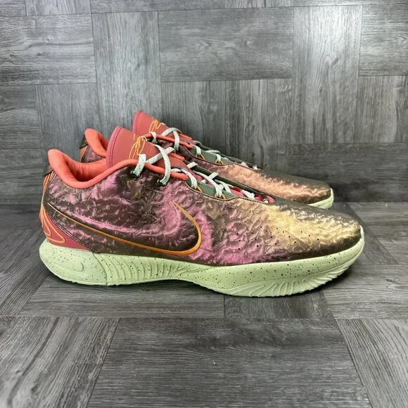 Nike Lebron 21 Queen Conch Men's size 18 Copper Rose Gold Shoes FN0708-800