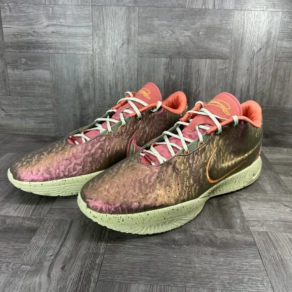 Nike Lebron 21 Queen Conch Men's size 18 Copper Rose Gold Shoes FN0708-800