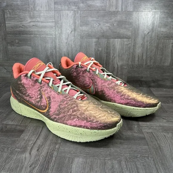 Nike Lebron 21 Queen Conch Men's size 18 Copper Rose Gold Shoes FN0708-800