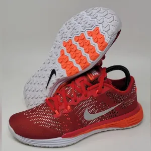 NIKE Lunar Trainer 1 Caldra Athletic Shoes Men's Size 6.5 Red/White 803879-616