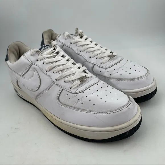 Nike Men’s Air Force 1 Triple White Athletic Workout Shoes Sneakers - Size 14