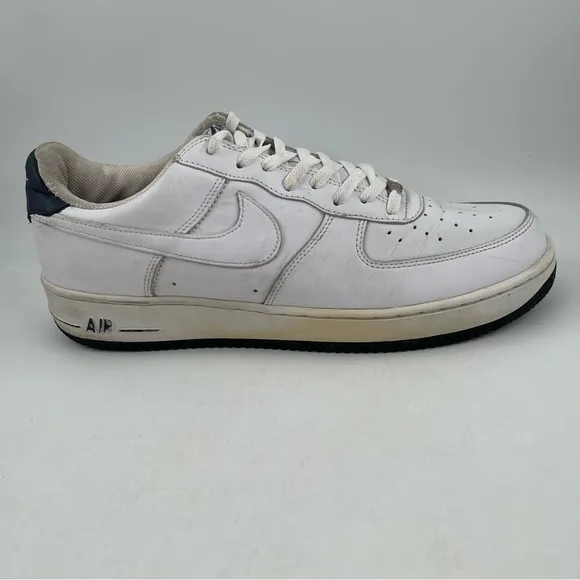 Nike Men’s Air Force 1 Triple White Athletic Workout Shoes Sneakers - Size 14