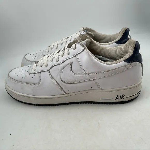 Nike Men’s Air Force 1 Triple White Athletic Workout Shoes Sneakers - Size 14