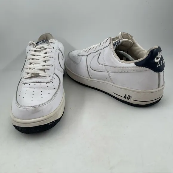 Nike Men’s Air Force 1 Triple White Athletic Workout Shoes Sneakers - Size 14