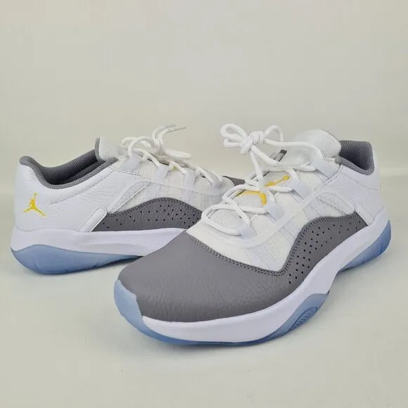 Nike Men's Air Jordan 11 CMFT Shoes Athletic Leather White Grey SZ 10