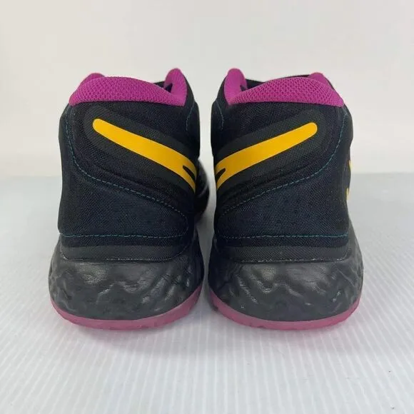 Nike Men's KD Trey 5 VIII Black Gold Purple Mid Shoes US 9.5 Athletic Sneakers