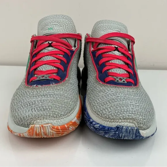 Nike Men’s Size 8.5 LeBron XX 20 ‘Nike Lifer’ Gray Athletic Basketball Shoes