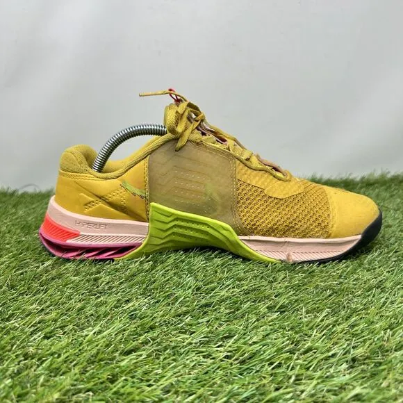 Nike Metcon 7 X Rawdacious Men's Size 10 US DA8110-721 Yellow Athletic Shoes