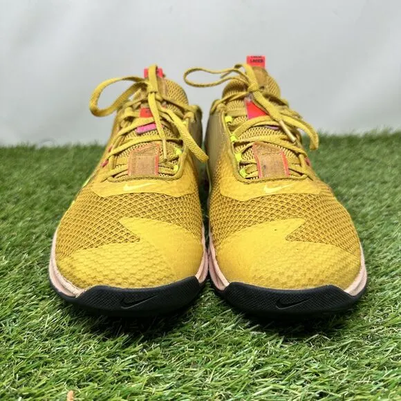 Nike Metcon 7 X Rawdacious Men's Size 10 US DA8110-721 Yellow Athletic Shoes