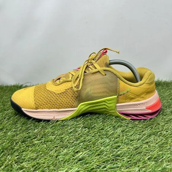 Nike Metcon 7 X Rawdacious Men's Size 10 US DA8110-721 Yellow Athletic Shoes