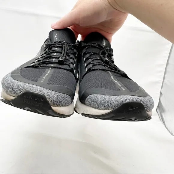 Nike Odyssey React Shield Black Cool Grey shoes athletic AA1634 002 Men Size 9.5