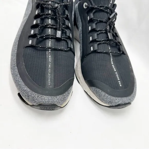 Nike Odyssey React Shield Black Cool Grey shoes athletic AA1634 002 Men Size 9.5