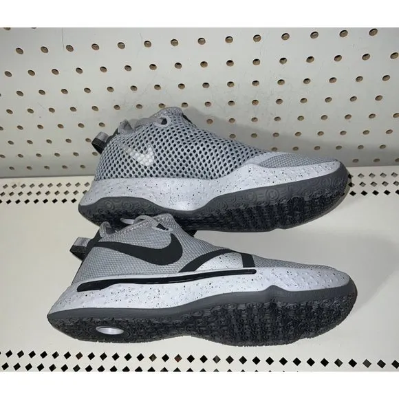 Nike PG 4 Mens Athletic Basketball Shoes Size 7 Wolf Gray Black CK5828-001