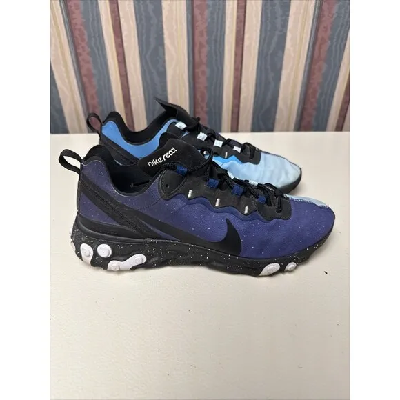 Nike React Element 55 “Day And Night Equinox&quot; Men's Size 9.5 Shoes CK1410-400